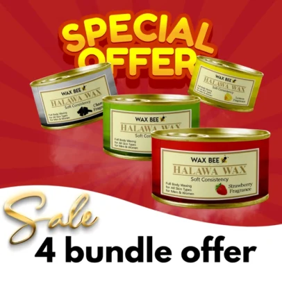 4 Halawa wax bundle mega offer